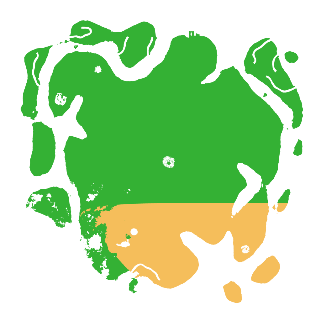 Biome Rust Map: Procedural Map, Size: 4000, Seed: 71153