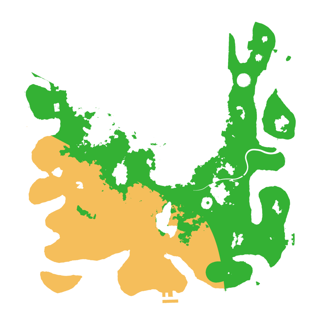 Biome Rust Map: Procedural Map, Size: 4000, Seed: 812749