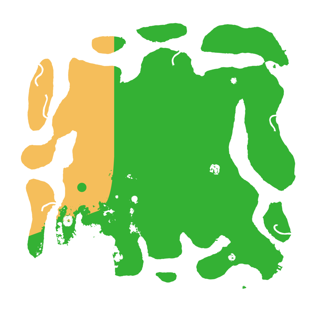 Biome Rust Map: Procedural Map, Size: 4500, Seed: 1060873273