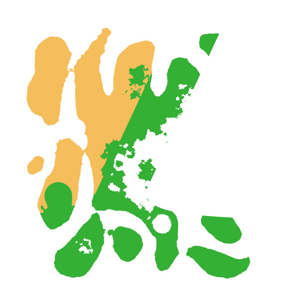 Biome Rust Map: Barren, Size: 2850, Seed: 881512