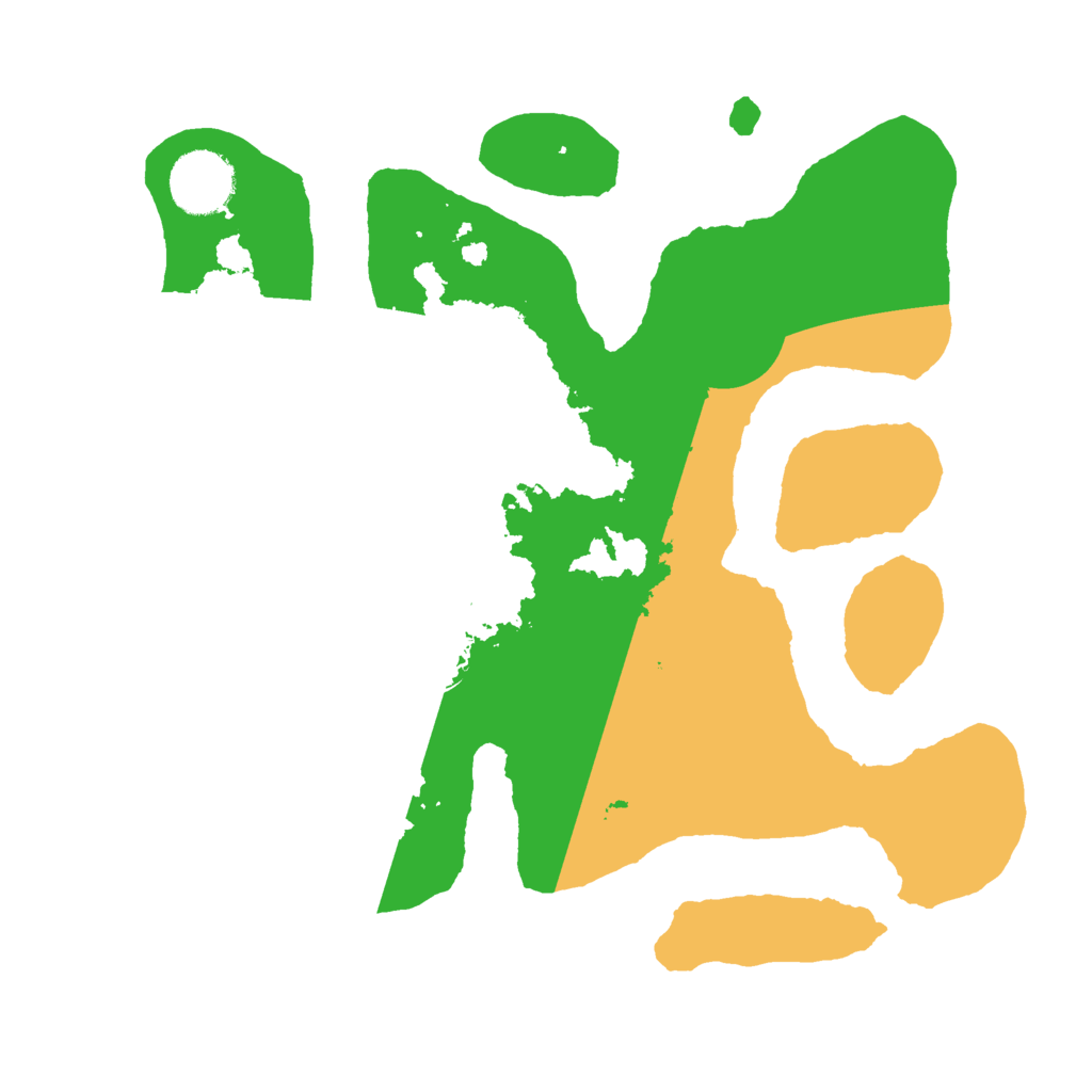 Biome Rust Map: Barren, Size: 3000, Seed: 770916909