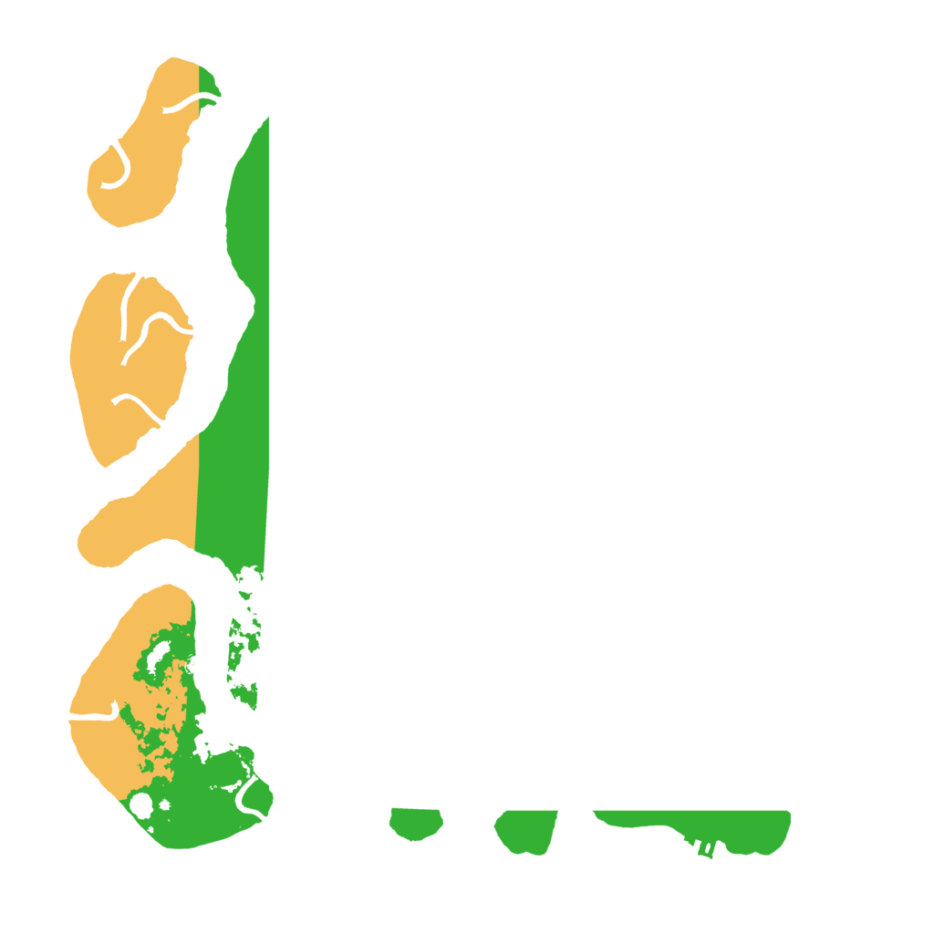 Biome Rust Map: Procedural Map, Size: 3800, Seed: 476986706