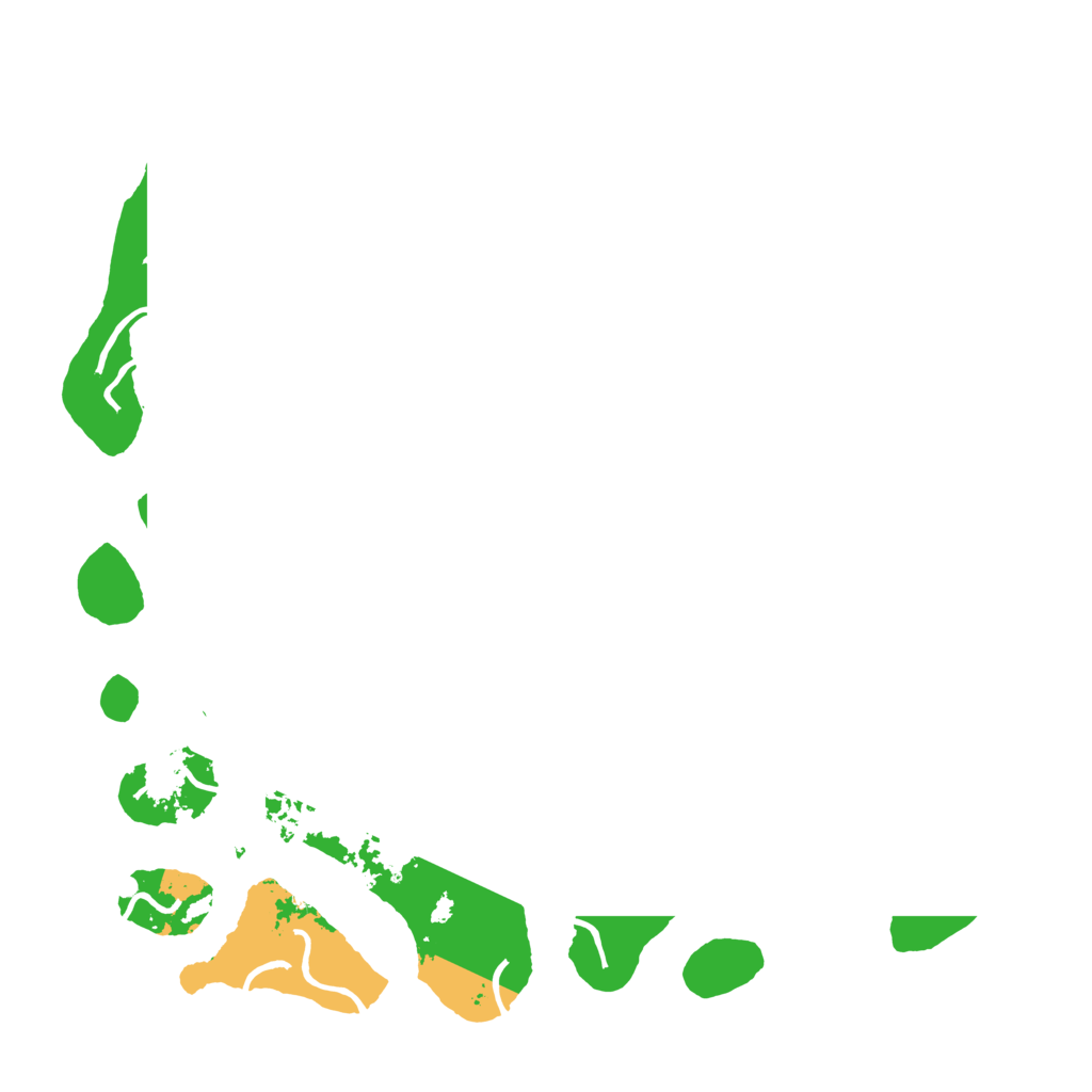 Biome Rust Map: Procedural Map, Size: 4500, Seed: 84658