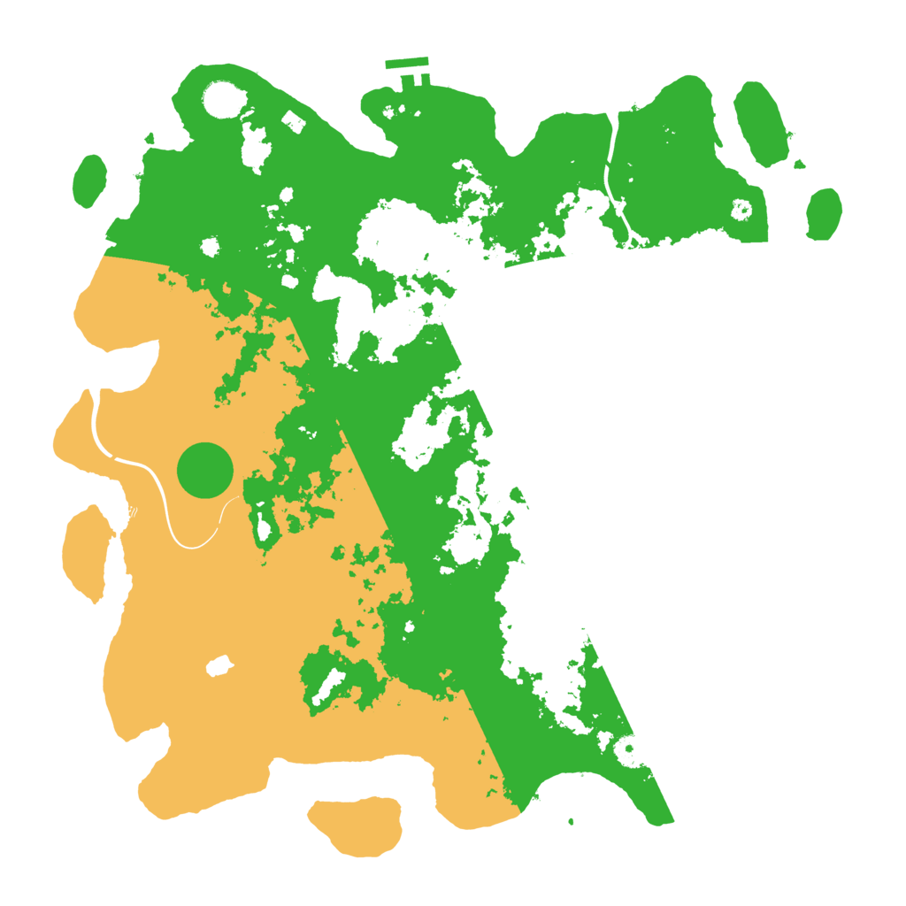 Biome Rust Map: Procedural Map, Size: 4250, Seed: 15857