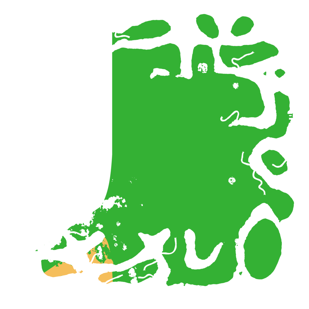 Biome Rust Map: Procedural Map, Size: 4500, Seed: 890125964