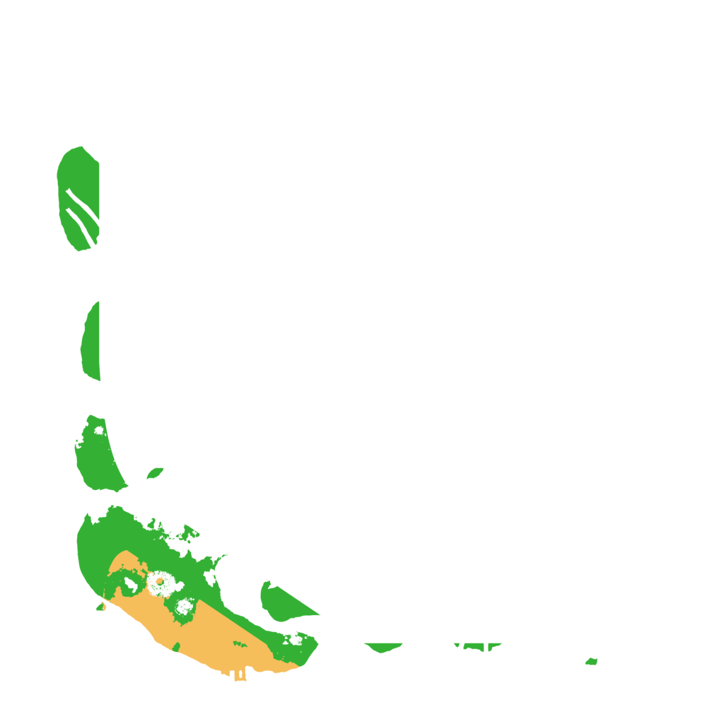 Biome Rust Map: Procedural Map, Size: 3850, Seed: 2070309757