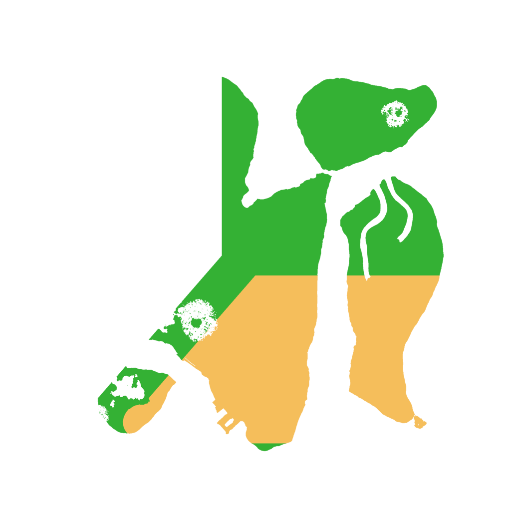 Biome Rust Map: Procedural Map, Size: 2000, Seed: 200013