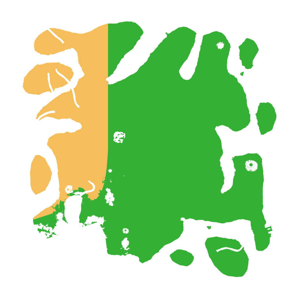 Biome Rust Map: Procedural Map, Size: 3700, Seed: 71565105