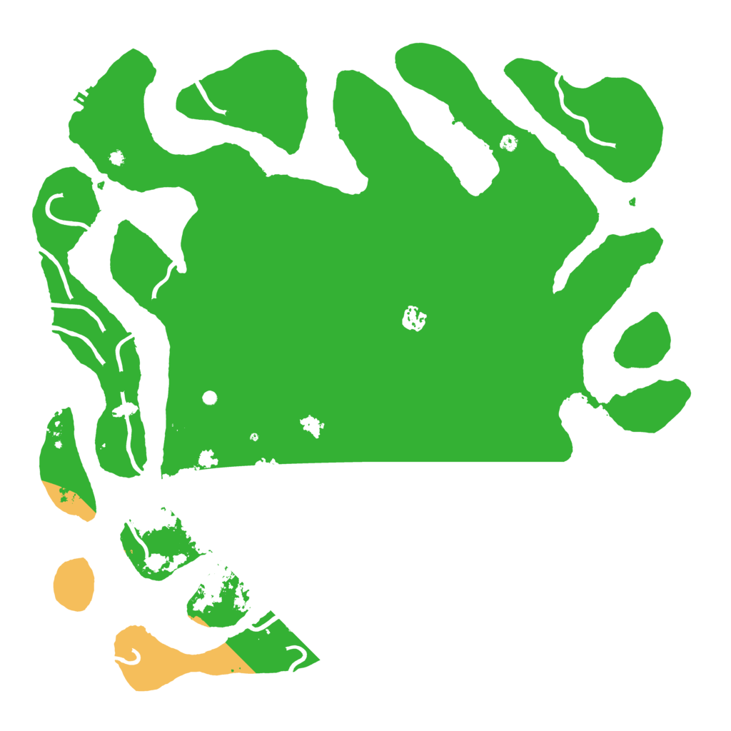 Biome Rust Map: Procedural Map, Size: 4500, Seed: 2188840