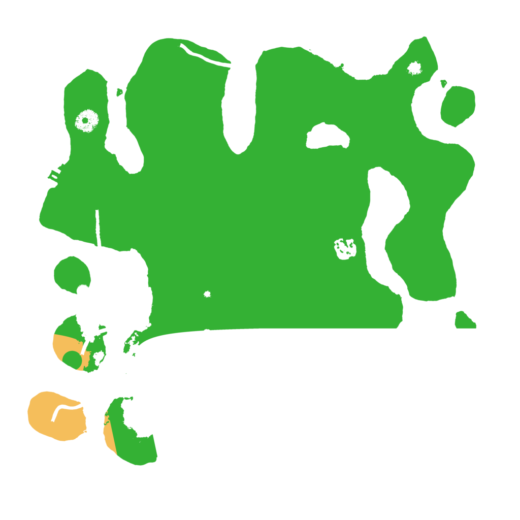 Biome Rust Map: Procedural Map, Size: 3500, Seed: 1971796357