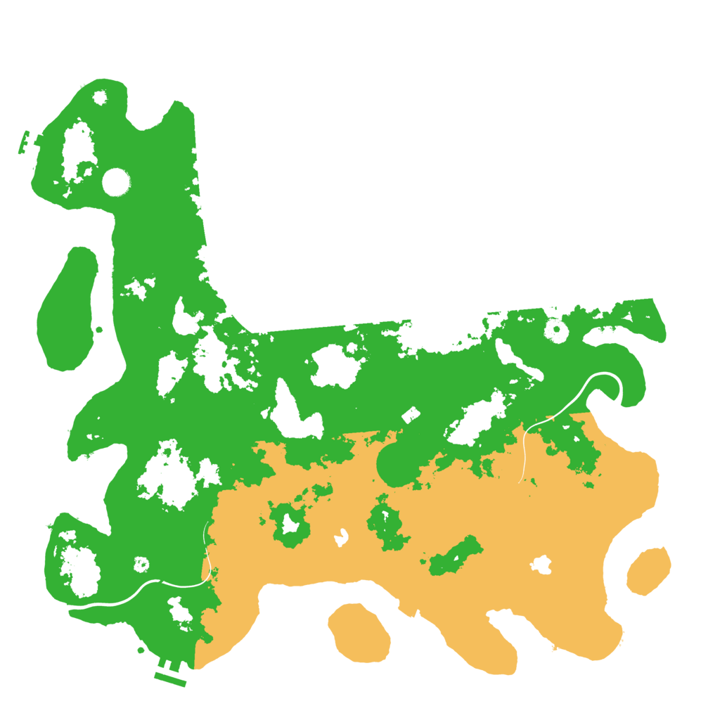Biome Rust Map: Procedural Map, Size: 4500, Seed: 946515