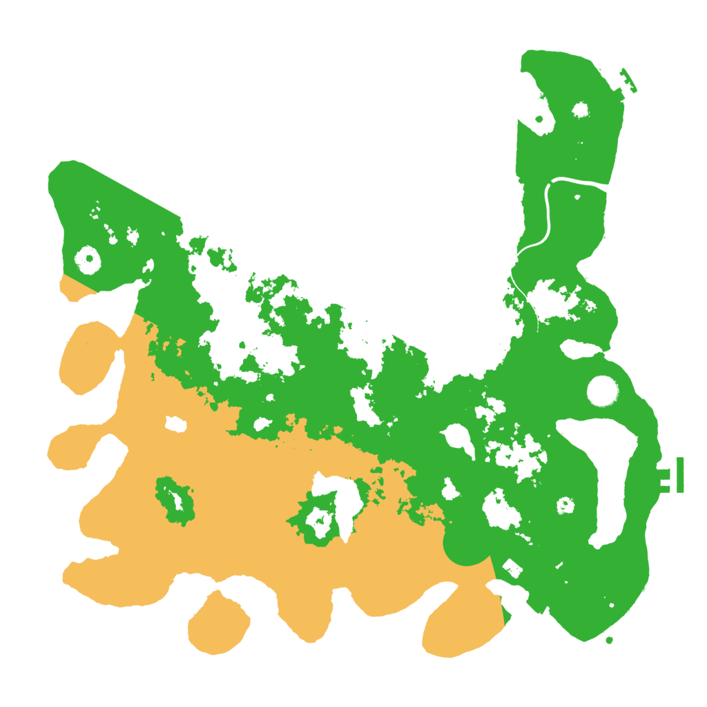 Biome Rust Map: Procedural Map, Size: 4000, Seed: 142312