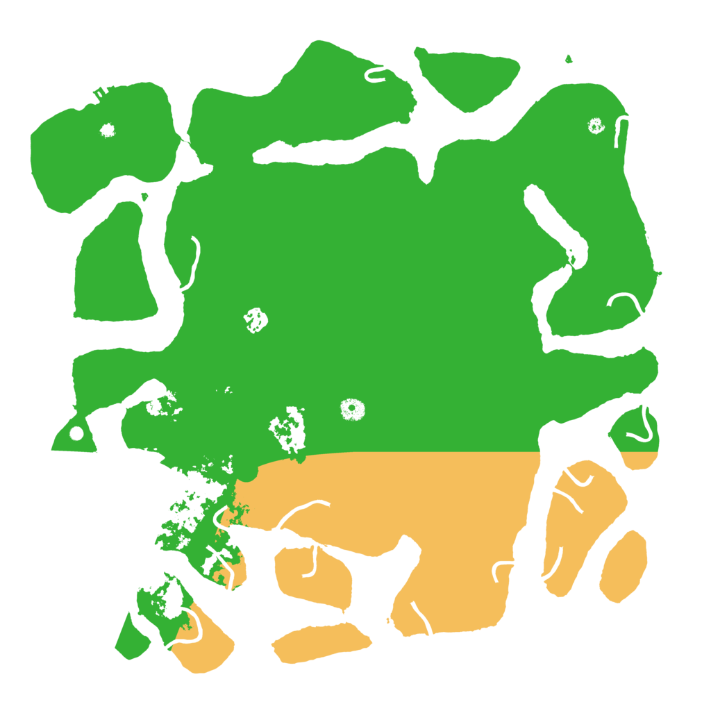 Biome Rust Map: Procedural Map, Size: 4500, Seed: 1934593639