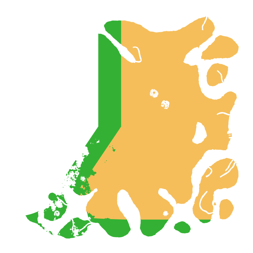 Biome Rust Map: Procedural Map, Size: 4500, Seed: 1430457583
