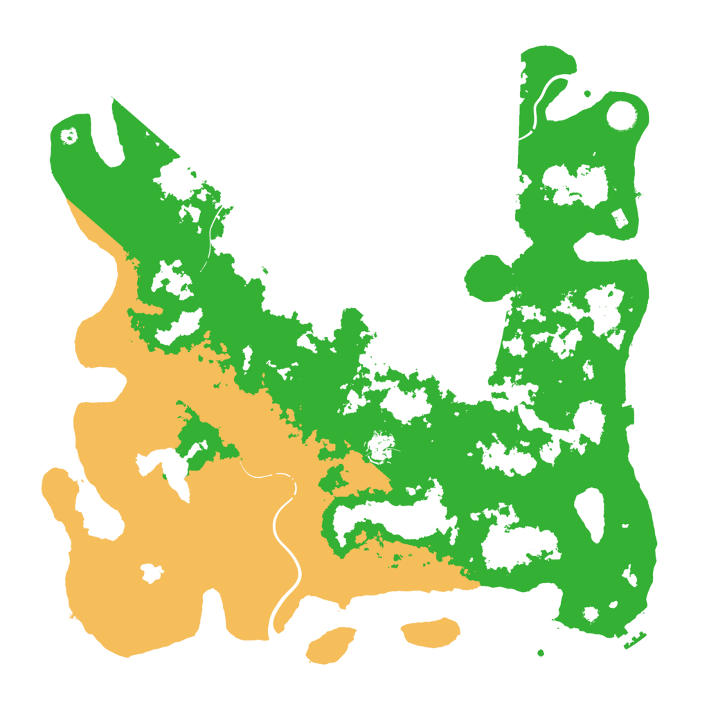 Biome Rust Map: Procedural Map, Size: 4250, Seed: 201580170