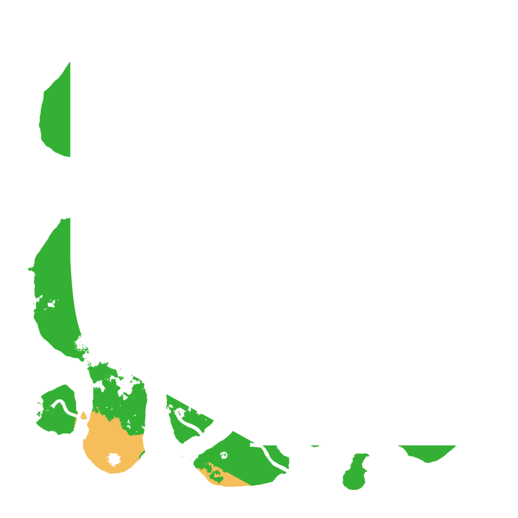 Biome Rust Map: Procedural Map, Size: 3550, Seed: 817810