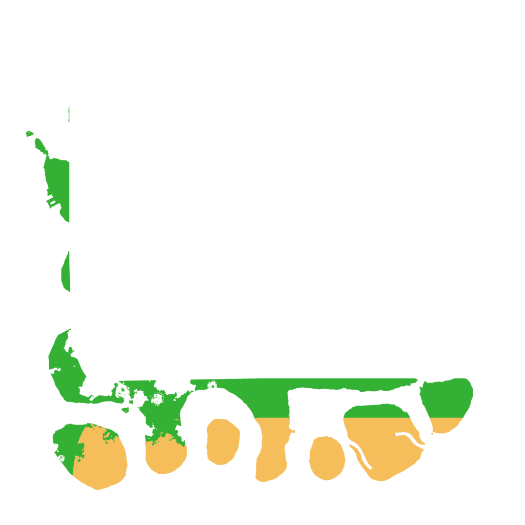 Biome Rust Map: Procedural Map, Size: 3800, Seed: 10004