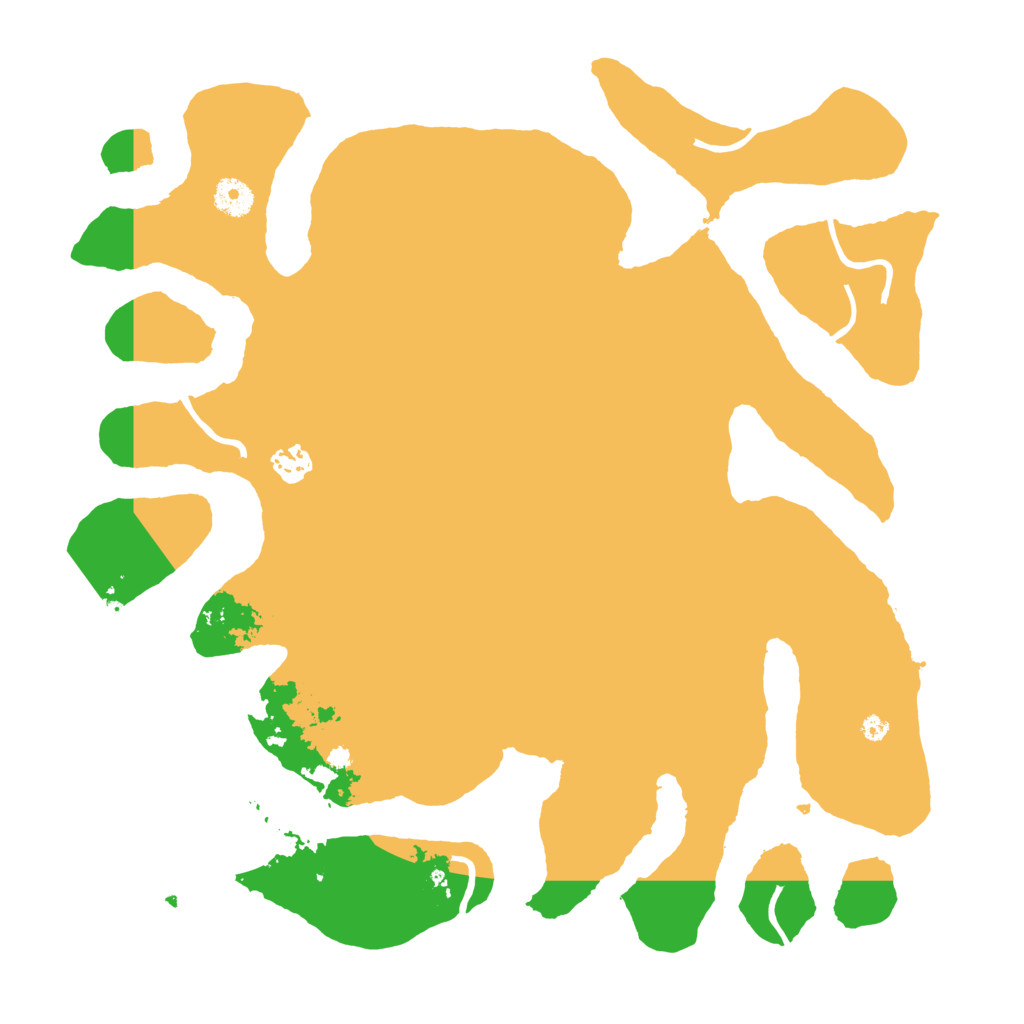 Biome Rust Map: Procedural Map, Size: 4000, Seed: 573222