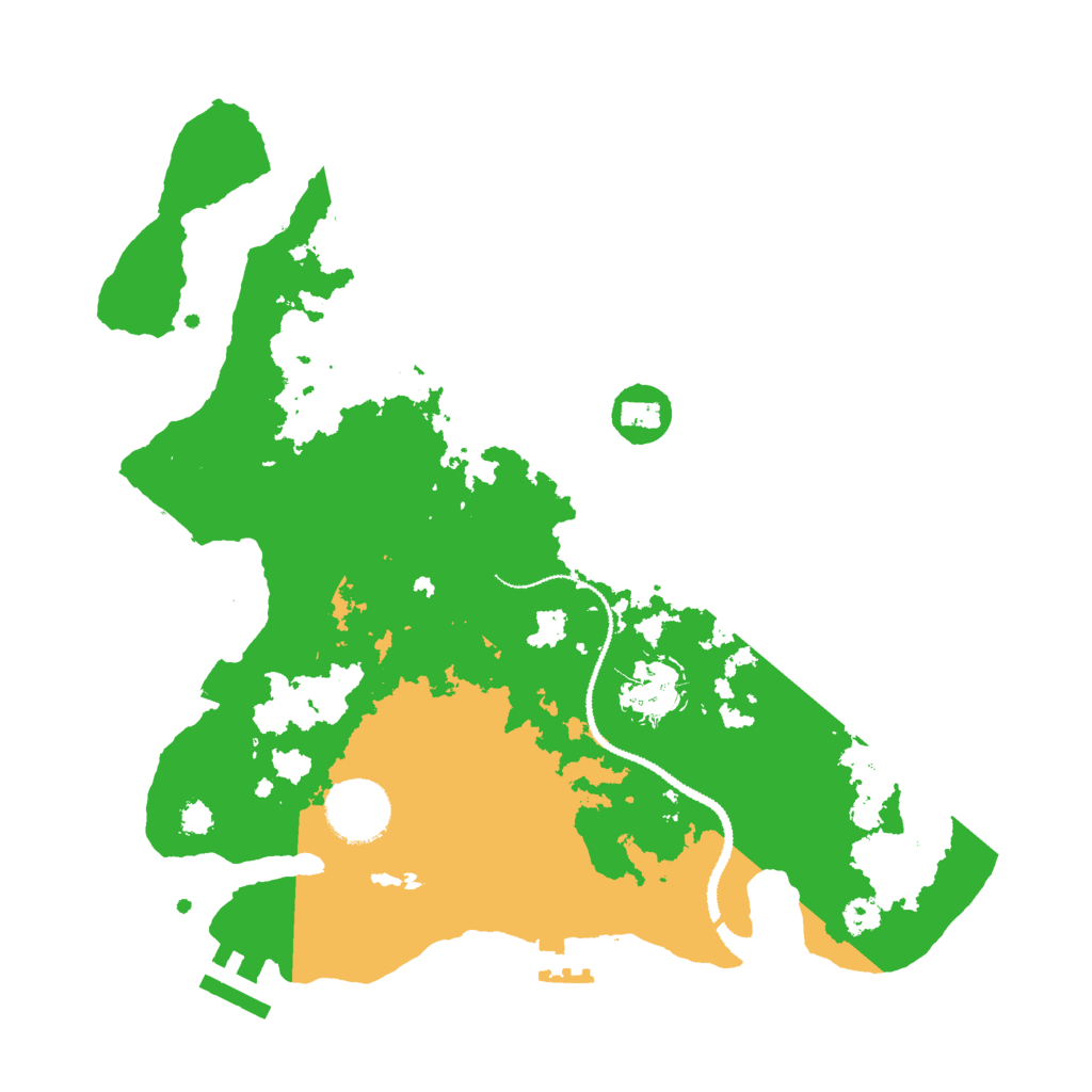 Biome Rust Map: Procedural Map, Size: 3000, Seed: 143548230