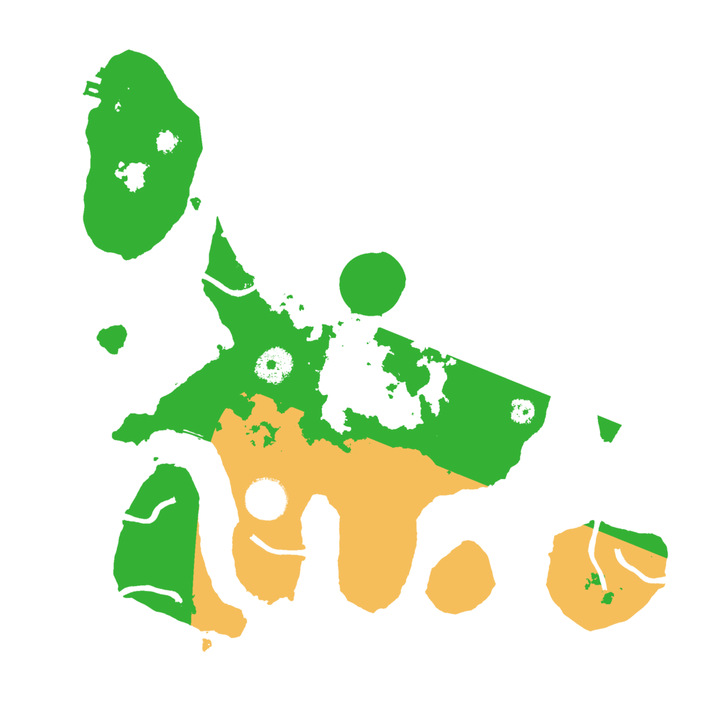 Biome Rust Map: Procedural Map, Size: 3000, Seed: 323681983