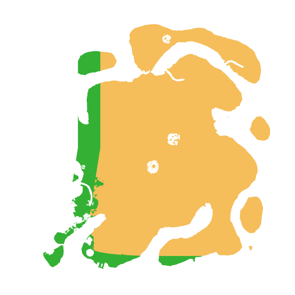 Biome Rust Map: Procedural Map, Size: 3500, Seed: 1350854303