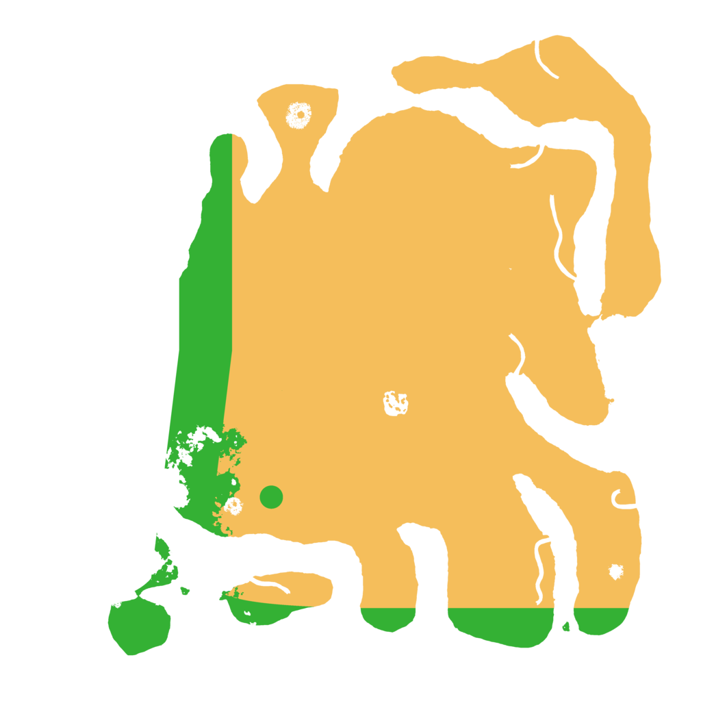 Biome Rust Map: Procedural Map, Size: 4000, Seed: 954066