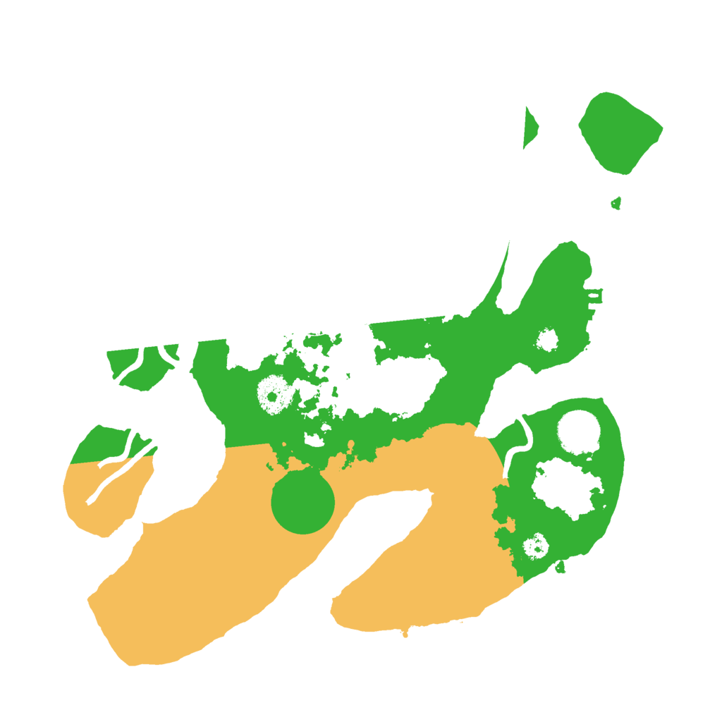 Biome Rust Map: Procedural Map, Size: 3000, Seed: 728711355