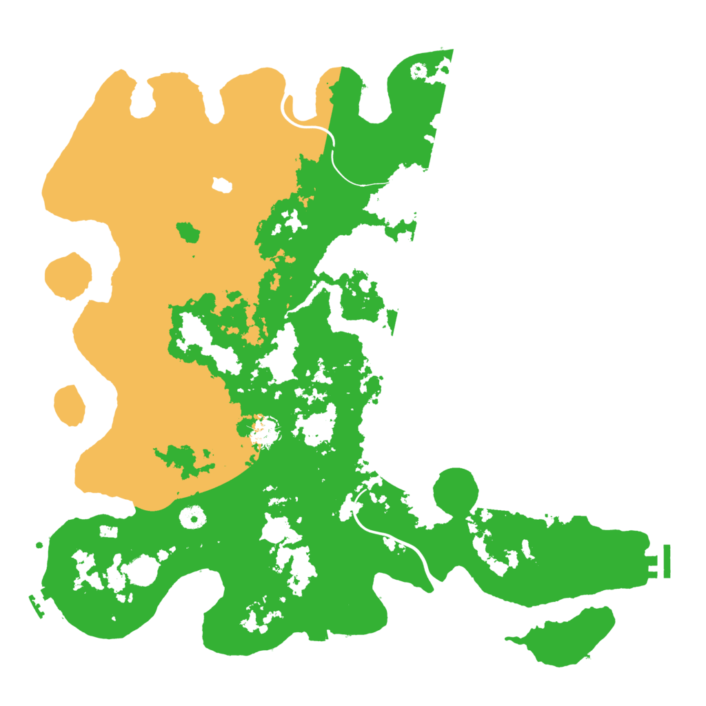 Biome Rust Map: Procedural Map, Size: 4250, Seed: 1209525007