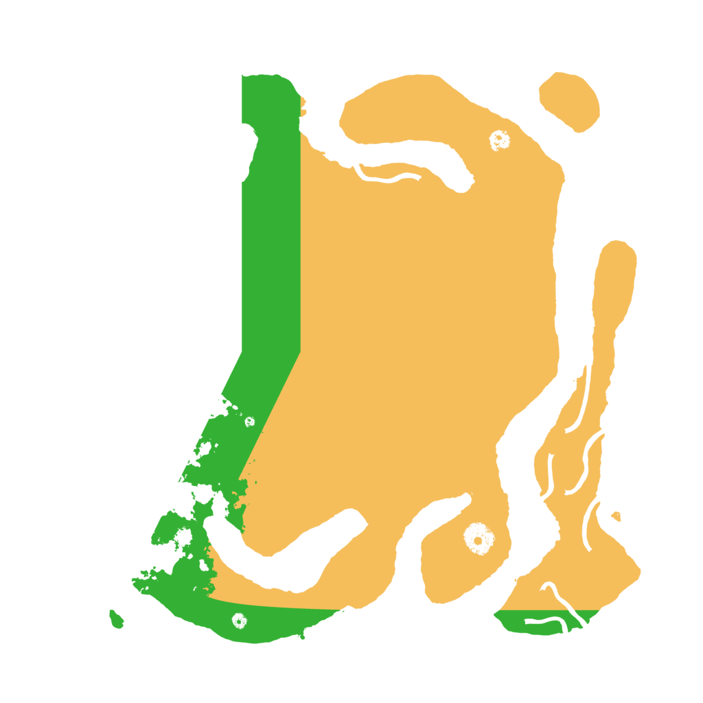 Biome Rust Map: Procedural Map, Size: 3500, Seed: 1049509624