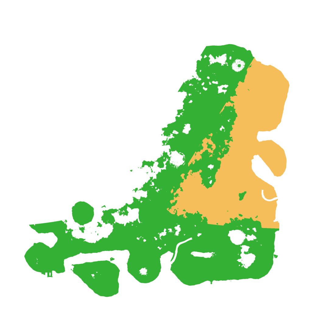 Biome Rust Map: Procedural Map, Size: 3800, Seed: 927707258