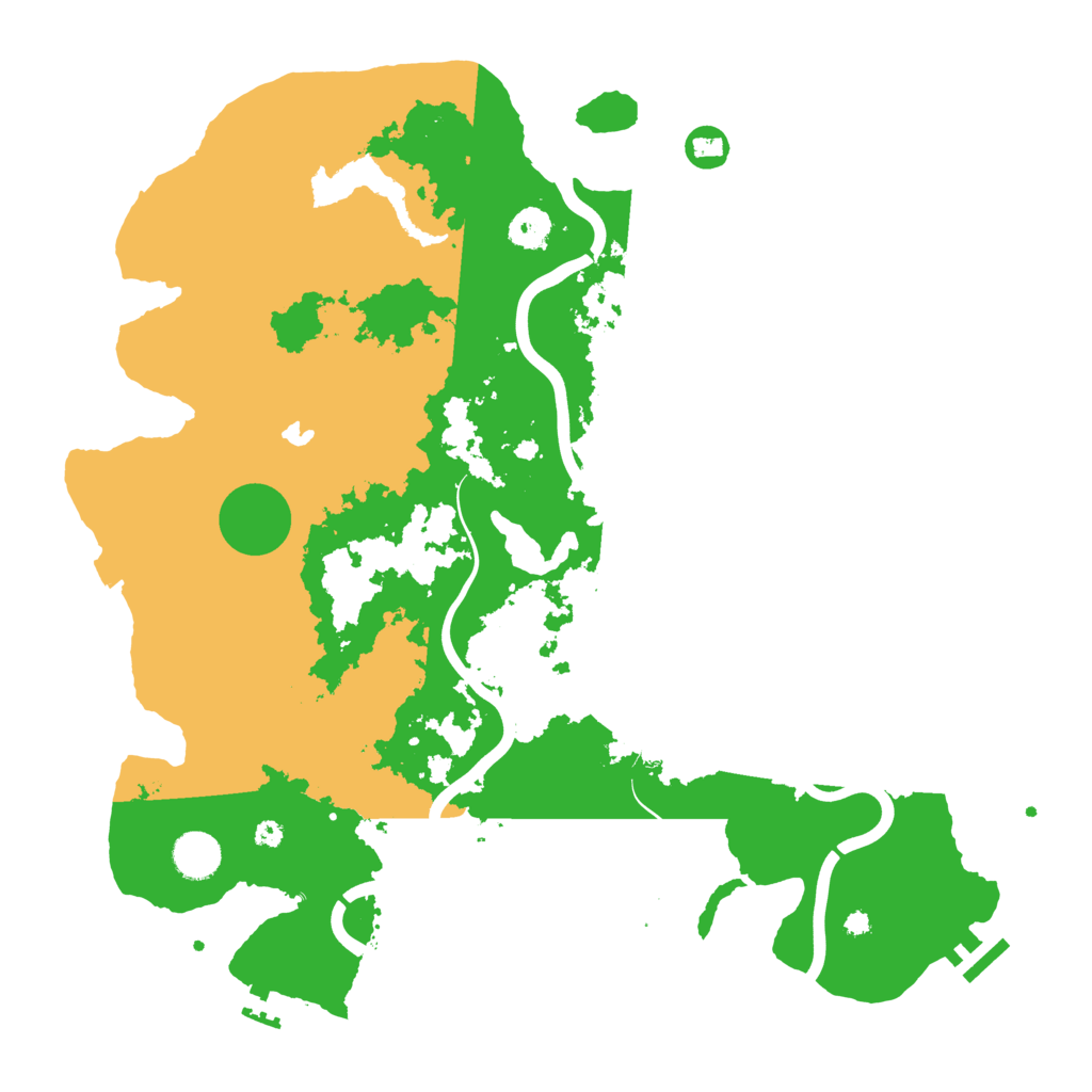 Biome Rust Map: Procedural Map, Size: 4000, Seed: 1876325982