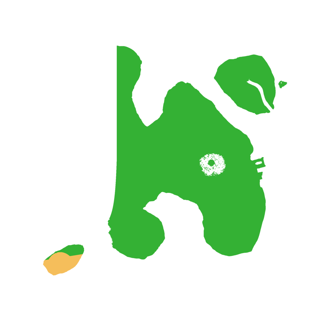 Biome Rust Map: Procedural Map, Size: 2000, Seed: 2121313528