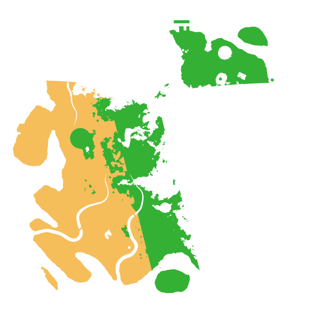 Biome Rust Map: Procedural Map, Size: 4000, Seed: 230893