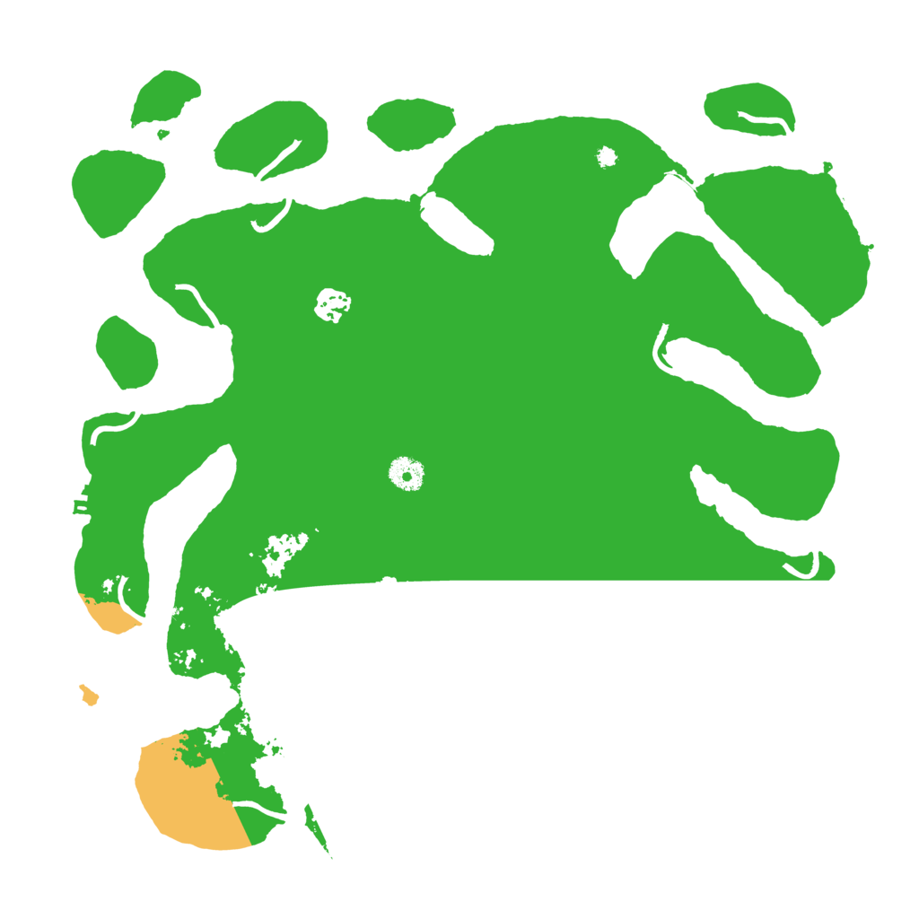 Biome Rust Map: Procedural Map, Size: 4000, Seed: 133451