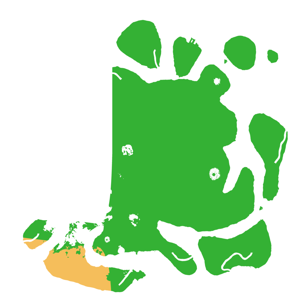 Biome Rust Map: Procedural Map, Size: 4000, Seed: 357106