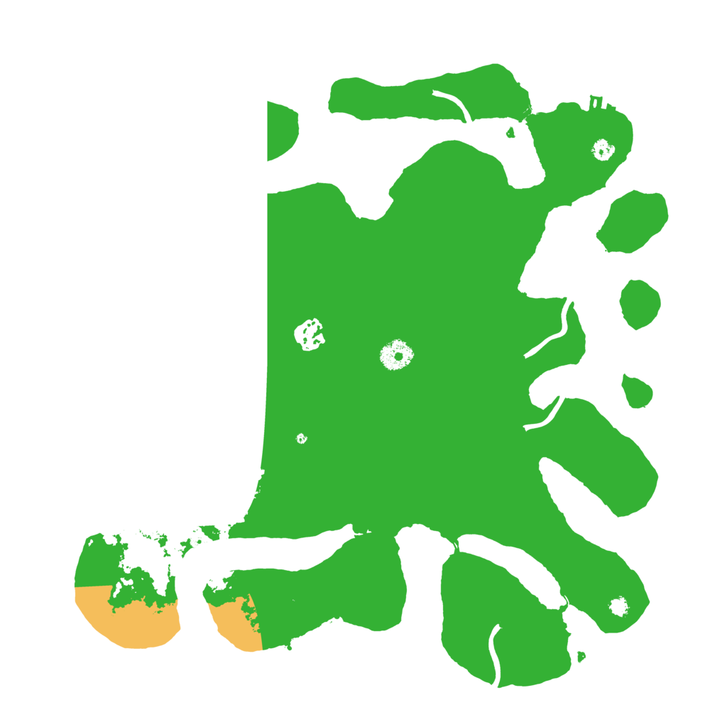 Biome Rust Map: Procedural Map, Size: 3550, Seed: 431982