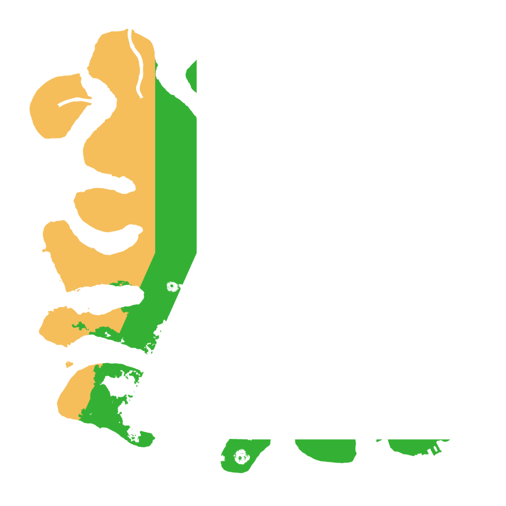 Biome Rust Map: Procedural Map, Size: 3550, Seed: 95223