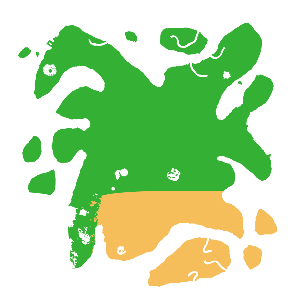 Biome Rust Map: Procedural Map, Size: 3550, Seed: 766000