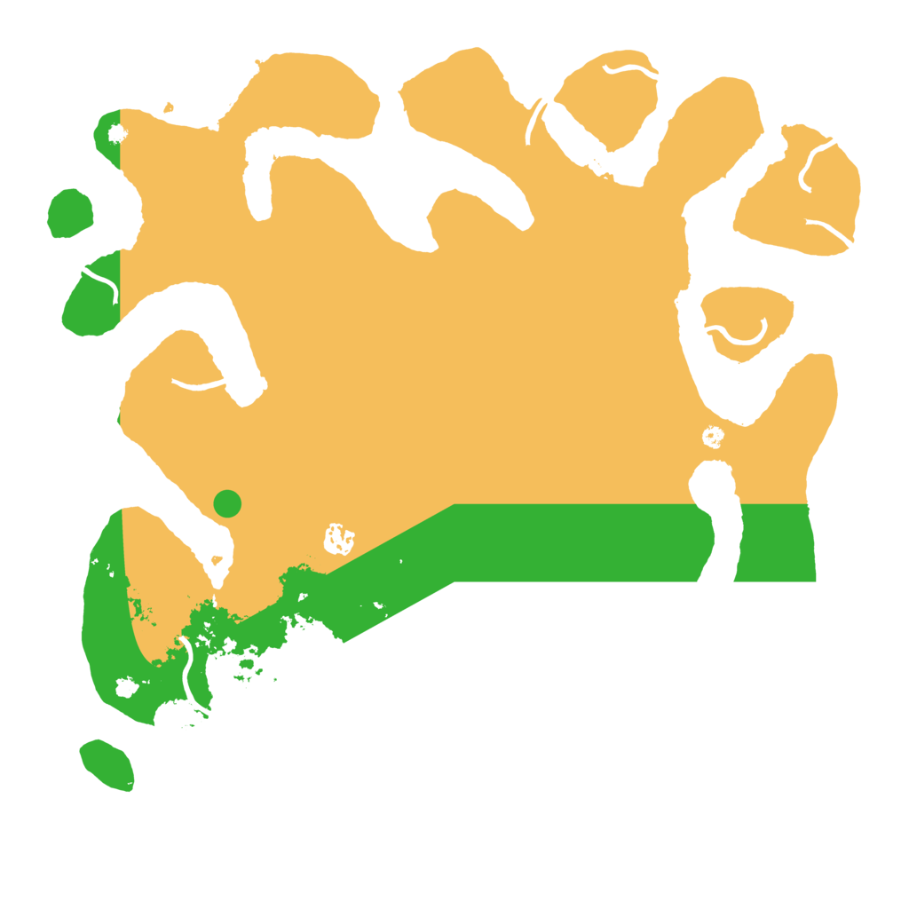 Biome Rust Map: Procedural Map, Size: 4300, Seed: 715518057