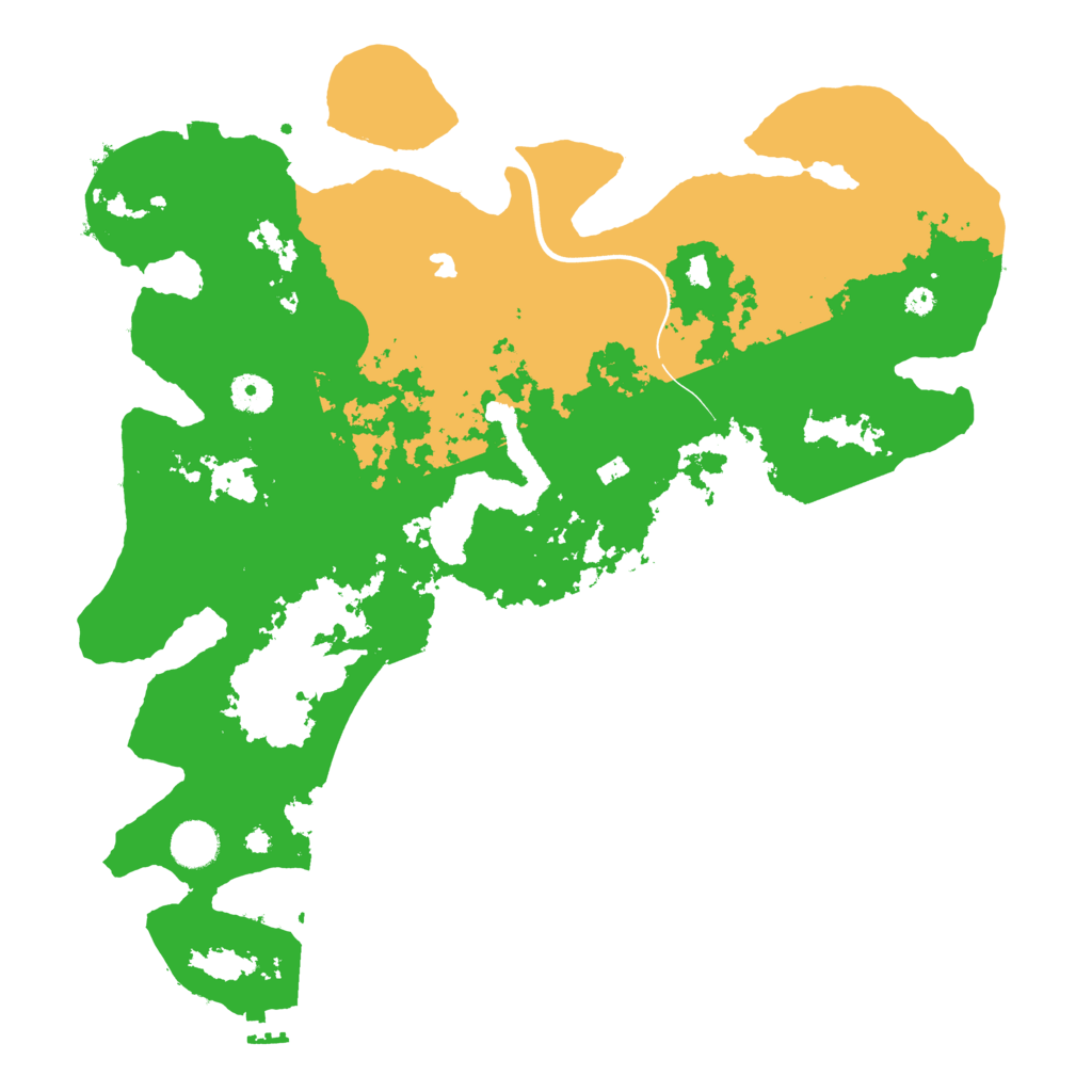 Biome Rust Map: Procedural Map, Size: 4000, Seed: 821327