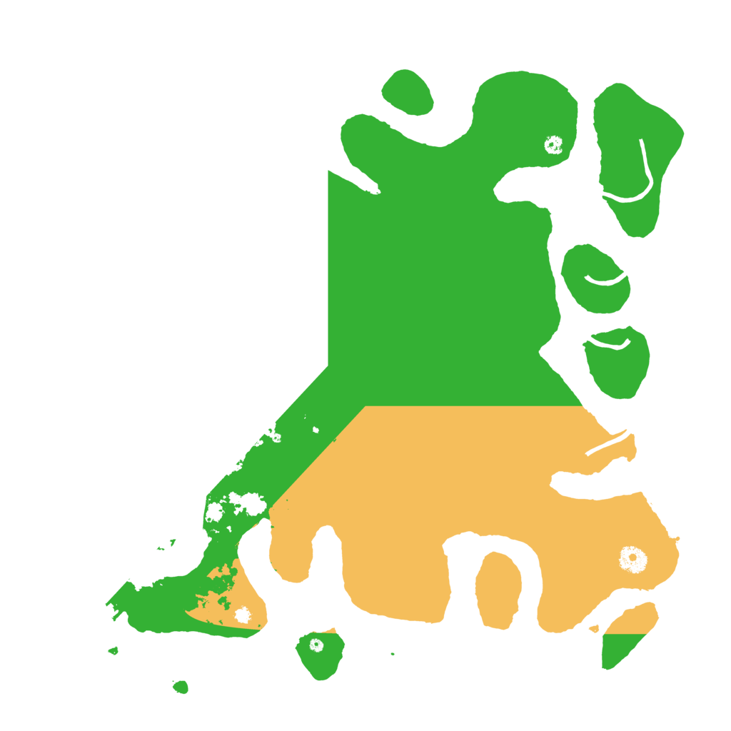 Biome Rust Map: Procedural Map, Size: 4000, Seed: 649745