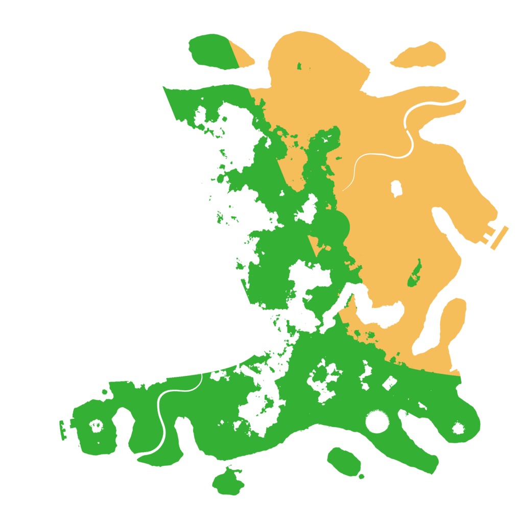 Biome Rust Map: Procedural Map, Size: 4000, Seed: 2837