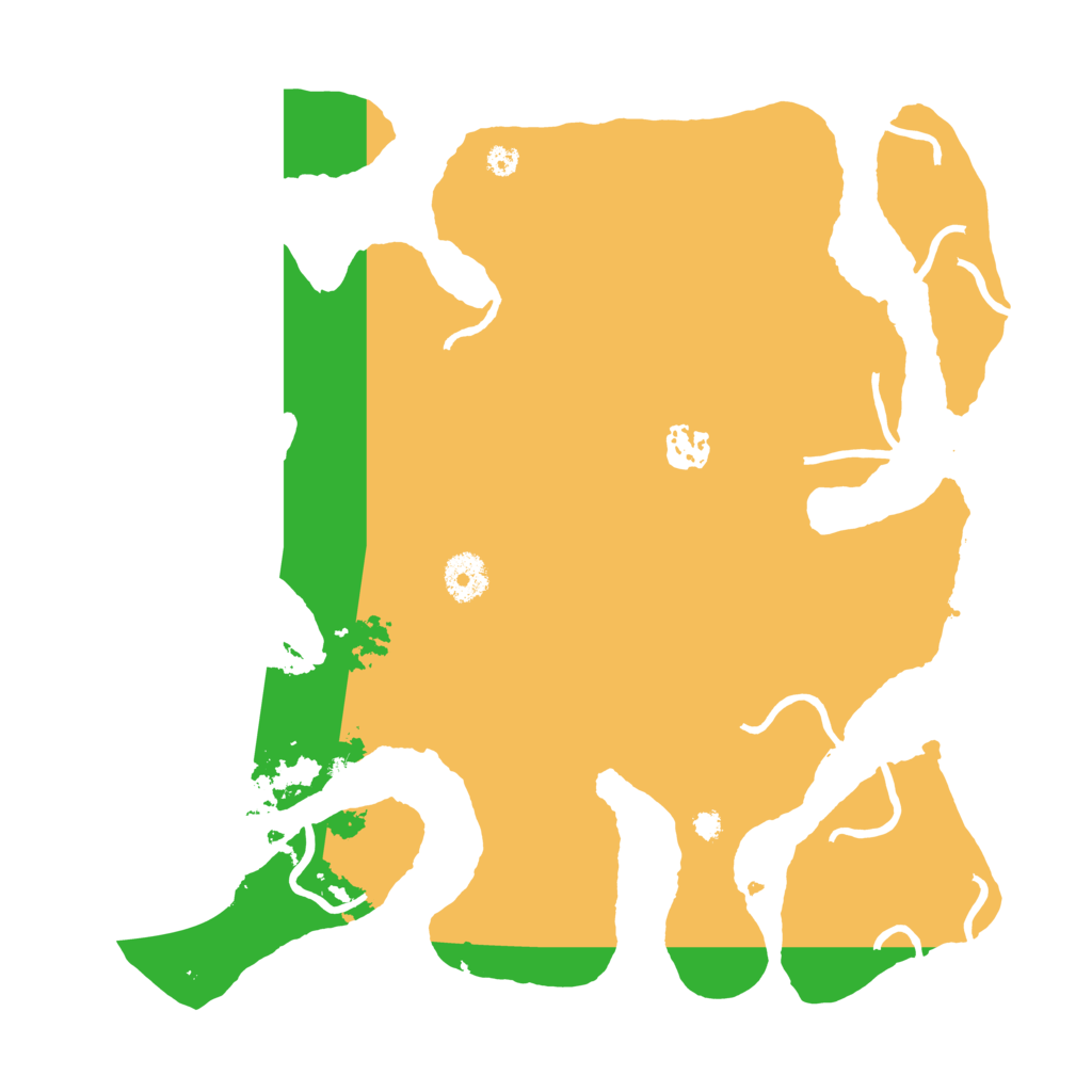 Biome Rust Map: Procedural Map, Size: 3550, Seed: 684444