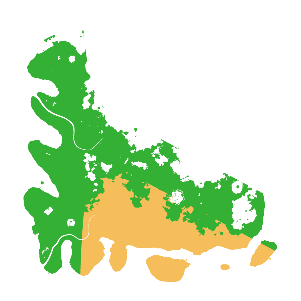 Biome Rust Map: Procedural Map, Size: 3850, Seed: 146775694