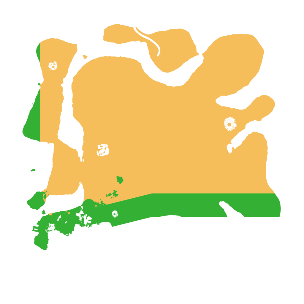 Biome Rust Map: Procedural Map, Size: 3500, Seed: 1815447126