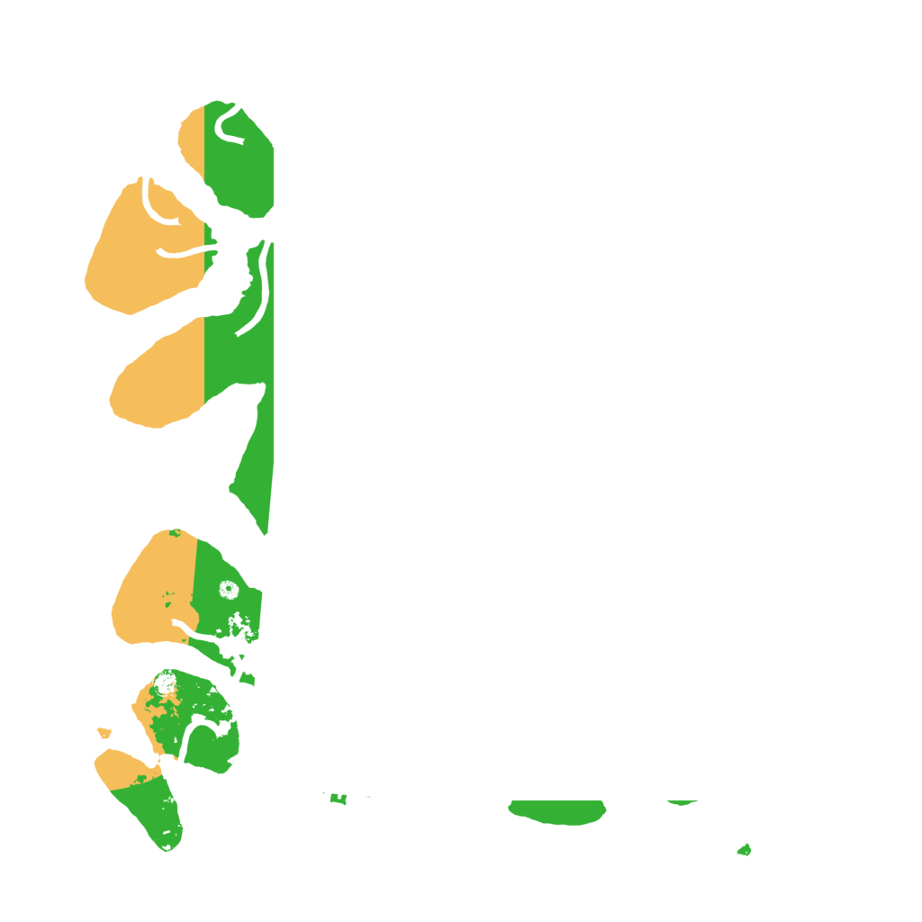 Biome Rust Map: Procedural Map, Size: 3550, Seed: 358577