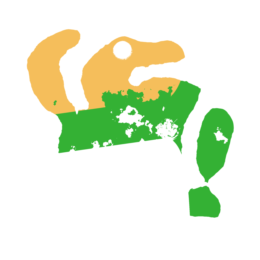 Biome Rust Map: Barren, Size: 2500, Seed: 875634