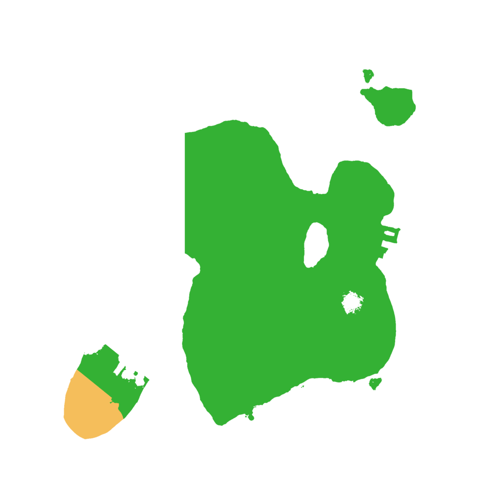 Biome Rust Map: Procedural Map, Size: 2000, Seed: 123123123