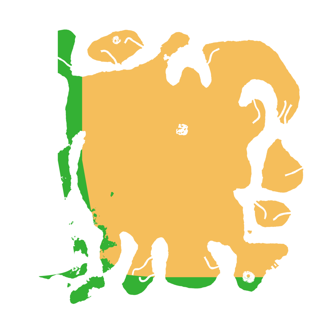 Biome Rust Map: Procedural Map, Size: 4000, Seed: 639470