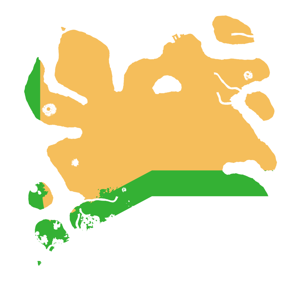 Biome Rust Map: Procedural Map, Size: 3500, Seed: 302527806